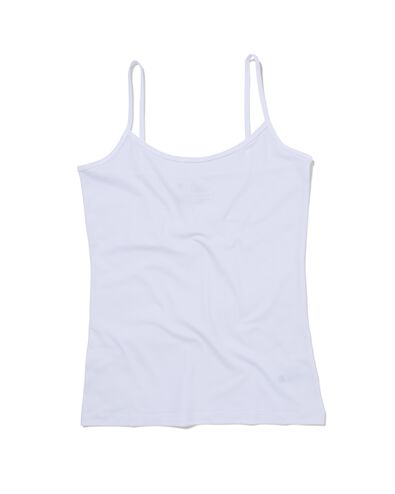 Damen-Hemd, weiche Baumwolle weiß M - 19613752 - HEMA