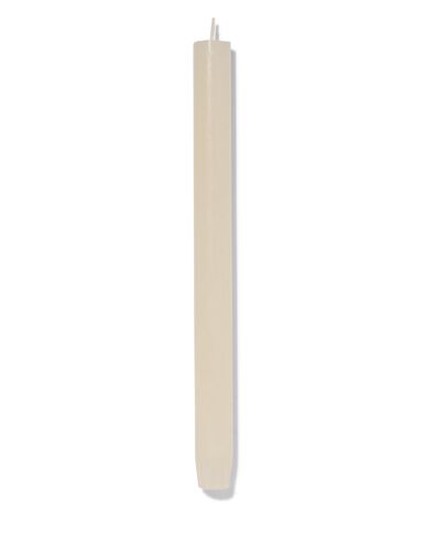 bougie rustique 2.2 x 27 cm ivoire 2.2 x 27 - 13503291 - HEMA