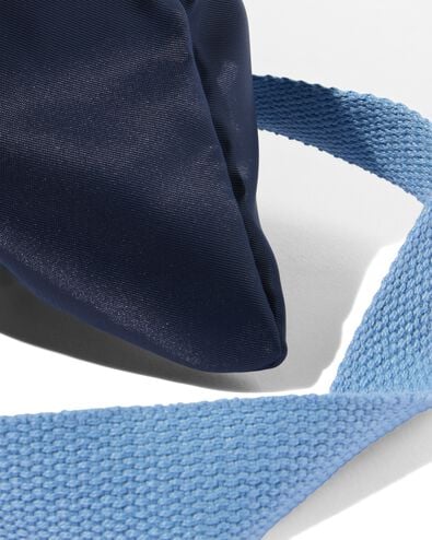 sac de gymnastique avec cordon bleu foncé - 14590721 - HEMA