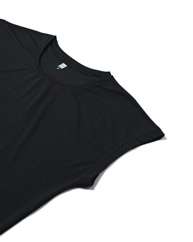 Damen-Sportshirt schwarz XL - 36000060 - HEMA