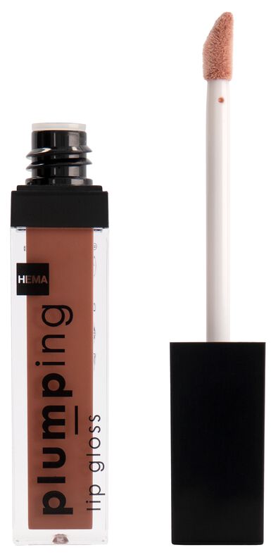 plumping lipgloss marron - 11230253 - HEMA