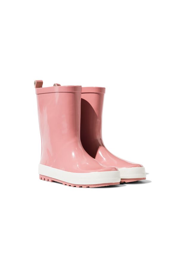 bottes de pluie enfant caoutchouc vieux rose vieux rose - 1000029896 - HEMA