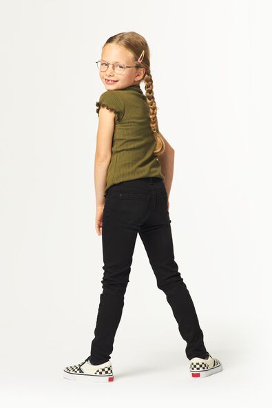 jean enfant modèle skinny noir 122 - 30874863 - HEMA