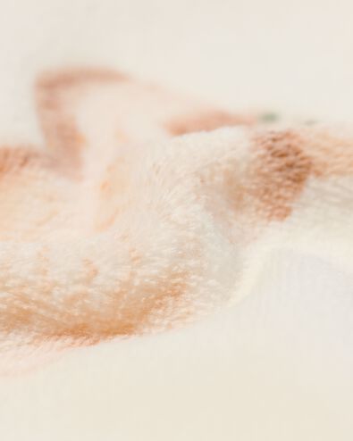 Newborn-Sweatshirt, Velours eierschalenfarben 80 - 33476416 - HEMA