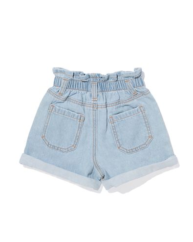 Baby-Paperbag-Shorts, Denim jeansfarben 92 - 33049856 - HEMA