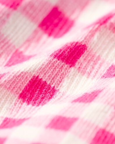 kinder sokken met katoen - 5 paar roze 27/30 - 4350302 - HEMA