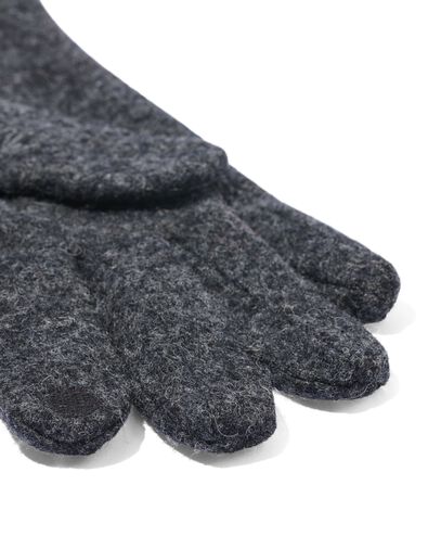gants femme laine touchscreen noir - 1000020748 - HEMA