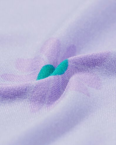 Damen-Nachthemd, Mikrofaser lila L - 23490473 - HEMA