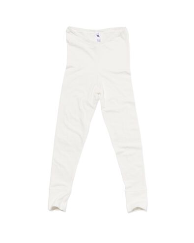 pantalon thermo enfant blanc 110/116 - 19319112 - HEMA