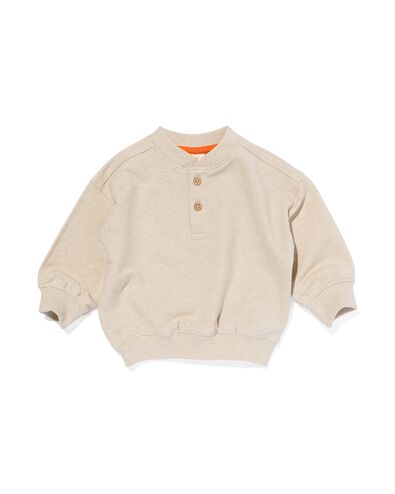 Baby-Sweatshirt sandfarben 92 - 33192046 - HEMA