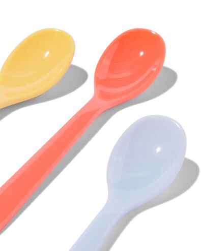 6 cuillères à oeufs en plastique 14cm - 9906005 - HEMA