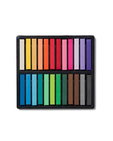 24 pastels doux carrés - 60720065 - HEMA