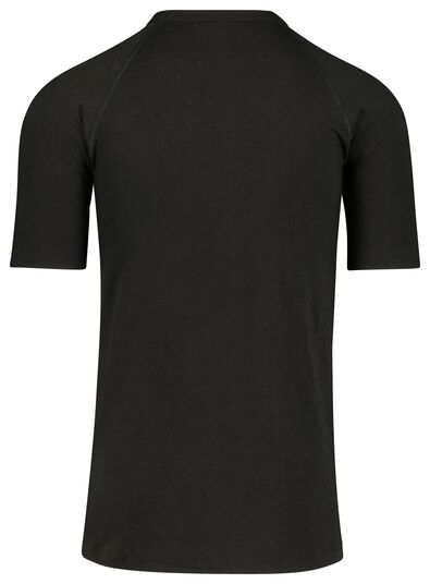 heren thermo t-shirt schwarz M - 19120011 - HEMA