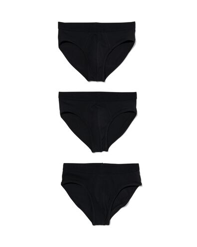 3 slips homme noir XL - 19186114 - HEMA