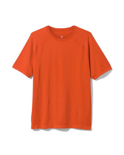 Herren-Sportshirt, nahtlos orange orange - 36090230ORANGE - HEMA