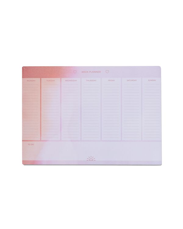 Accessoires de bureau écriture cahier de tâches liste de choses à faire  bloc-notes organisateur de travail planificateur hebdomadaire
