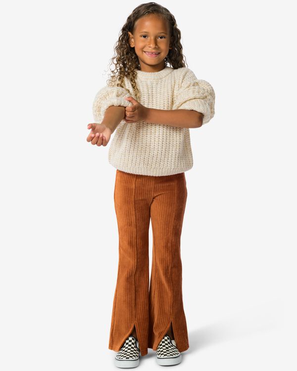 Kinderleggings aus Cord braun braun - 30862907BROWN - HEMA