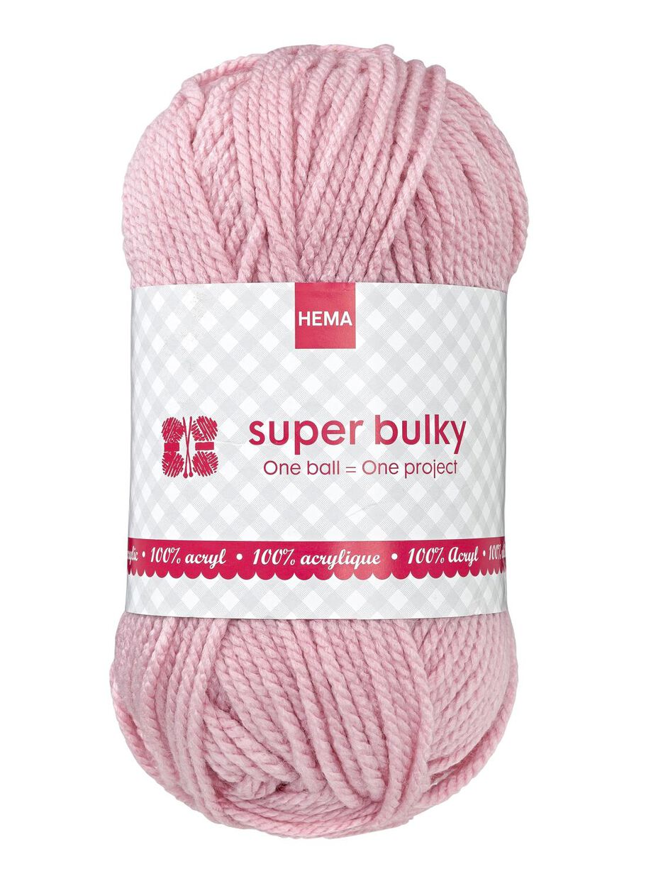 vaccinatie kwaad Mobiliseren knitting wool super bulky - HEMA