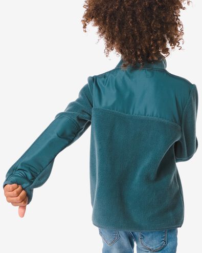Kinder-Pullover, Fleece blau 110/116 - 30774959 - HEMA