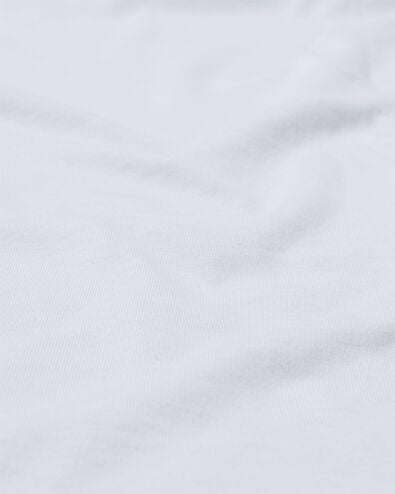 Matratzen-Topper-Spannbettlaken, Jersey, 160 x 200 cm, weiß - 5190113 - HEMA