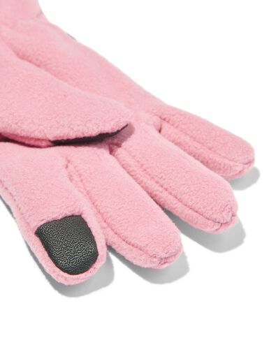 kinder handschoenen met touchscreen roze - 16731030PINK - HEMA