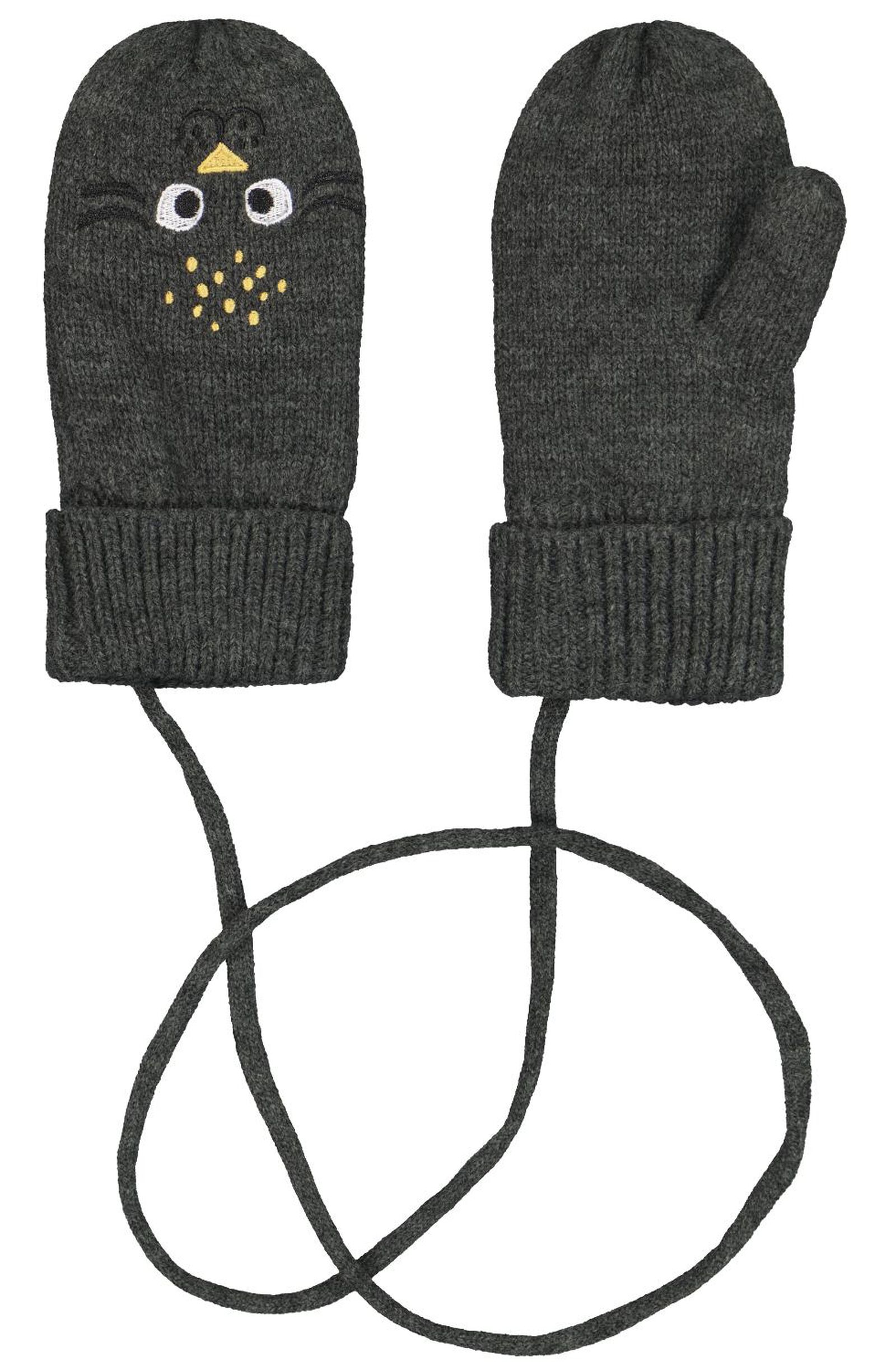 gants enfant polaire pour écran tactile en tricot - HEMA