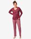 pyjama femme Miffy micro mauve XL - 23460209 - HEMA