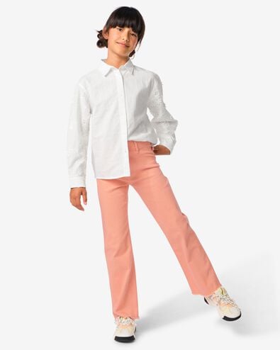 pantalon enfant - modèle marine rose rose - 30825142PINK - HEMA