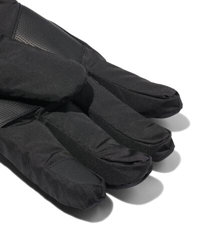 Herren-Handschuhe, wasserabweisend, touchscreenfähig schwarz - 1000028964 - HEMA