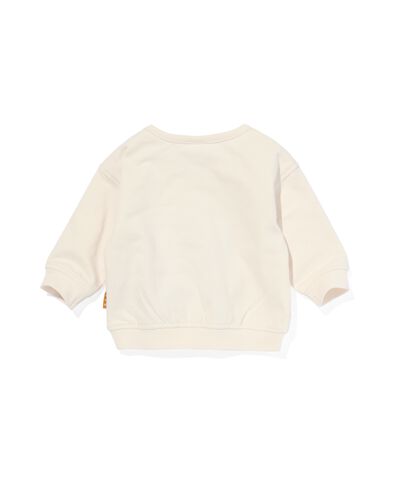 Newborn-Sweatshirt, Kirschen eierschalenfarben 68 - 33478814 - HEMA