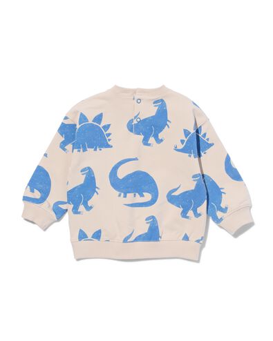baby sweater dino's  sable 68 - 33112072 - HEMA