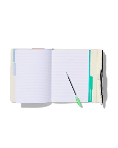 carnet Miffy en toile A5 rechargeable avec pages lignées - 14960025 - HEMA