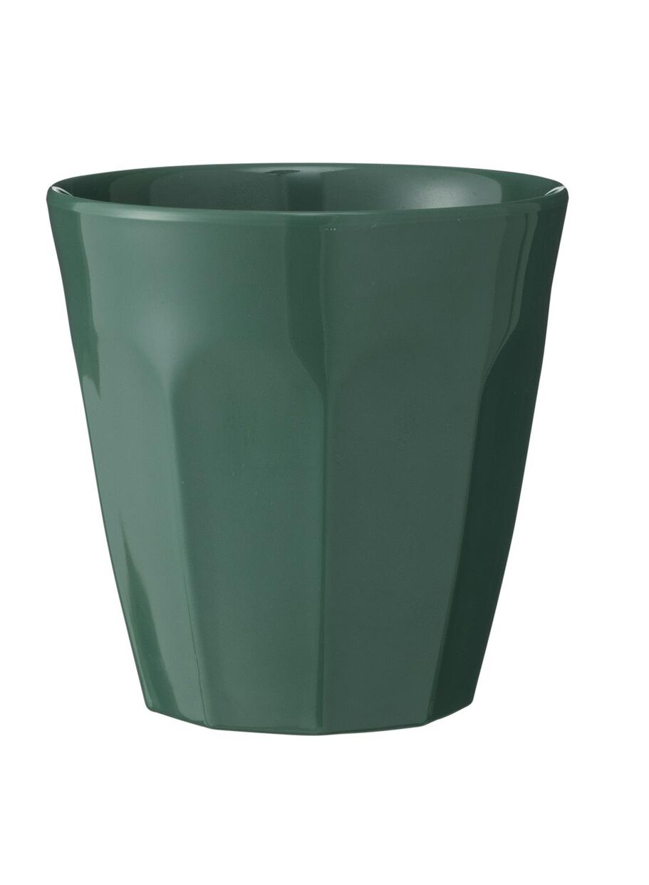 nederlaag boog Wees mug - 9 cm - melamine - green - HEMA