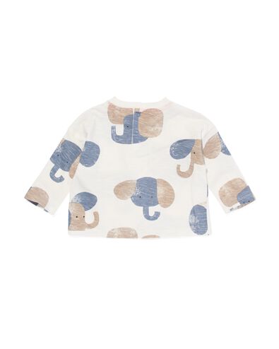 Baby-Shirt, Elefanten ecru 92 - 33196946 - HEMA