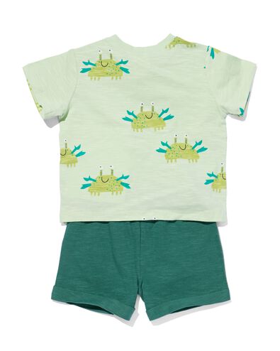 baby kledingset  groen 98 - 33102757 - HEMA