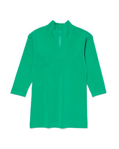 Kinder-Kleid, mit Reißverschluss grün 158/164 - 30832176 - HEMA