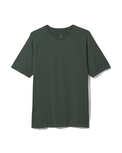t-shirt de sport homme sans coutures vert - 36090236GREEN - HEMA