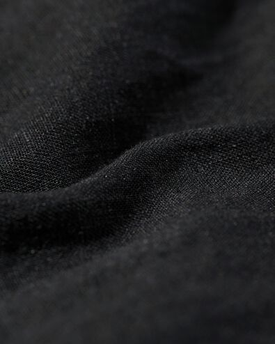 pantalon femme Raiza avec lin noir M - 36226782 - HEMA