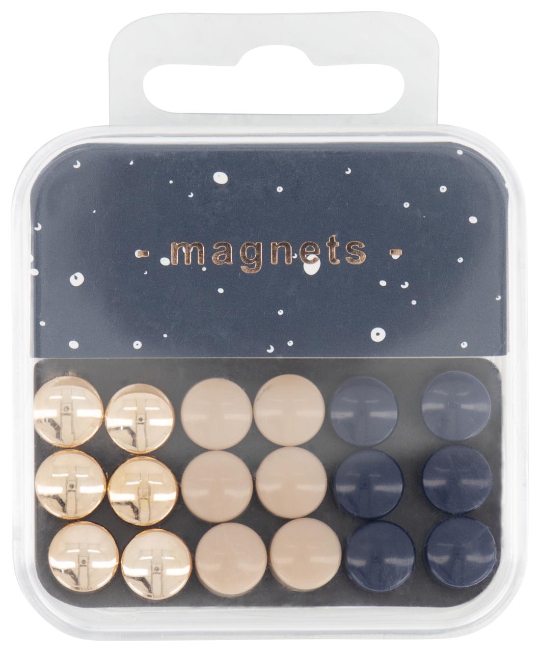Macadam Onderzoek rechtop mini magneten - 18 stuks - HEMA
