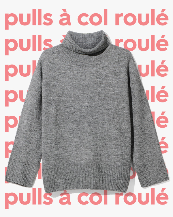 pulls col femme